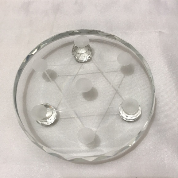 Mina Heal Set Of Seven Natural Chakra Crystal Balls with Stand NWOT - Picture 4 of 9